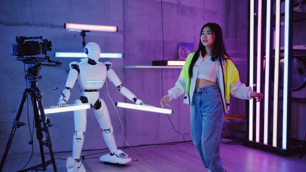 A,Modern,Creative,Studio,Scene,Where,A,Thai,Influencer,Is