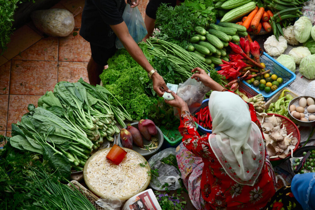 Asian,Traditional,Vegetable,Market