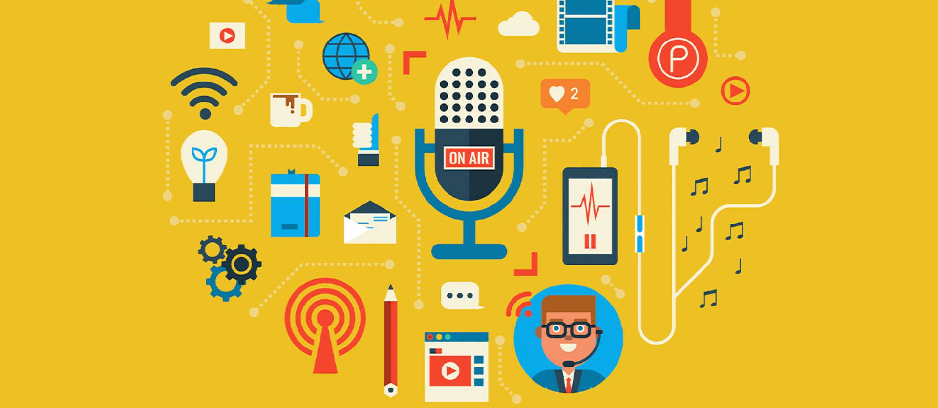 แจกฟรี! เทมเพลตปกพอดแคสต์สำหรับพื้นหลังเพื่อเพิ่มความเป็นมืออาชีพให้กับงานของคุณ image cover