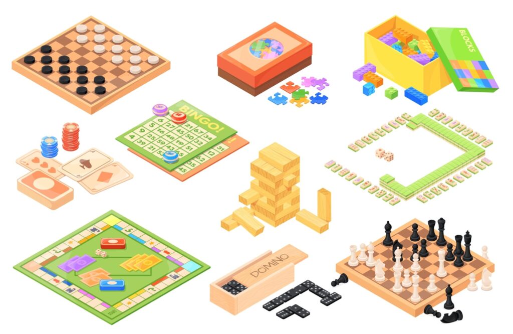 Isometric,Board,Games.,Various,Boardgames,Collection,,Miniature,Strategy,Table,Game